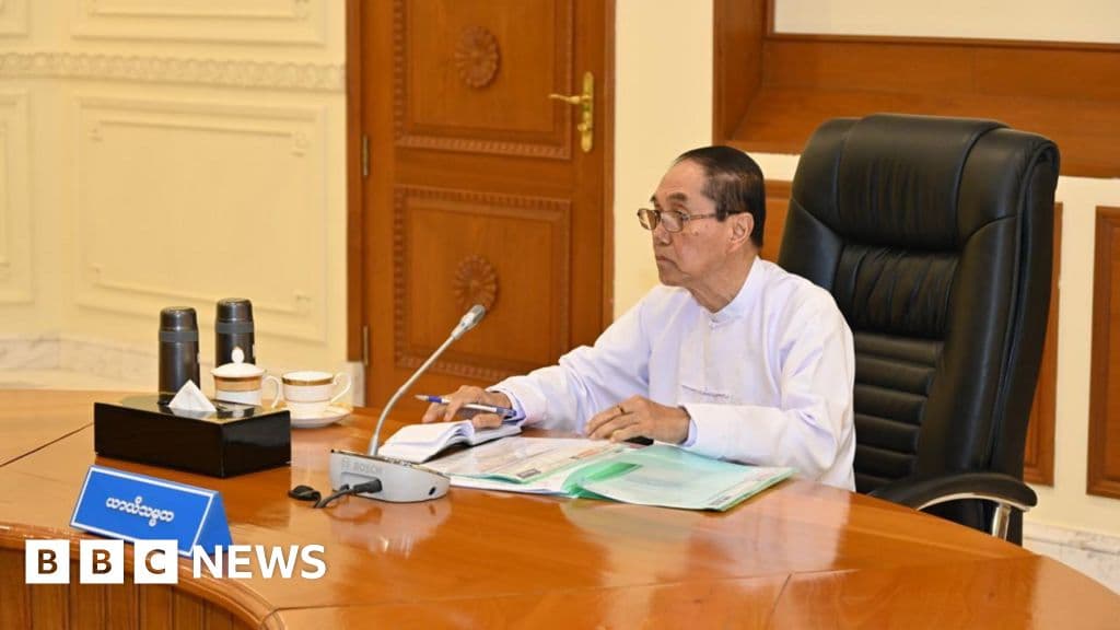 Myanmar'ın figür başkanı Myint Swe uzun hastalıktan sonra öldü