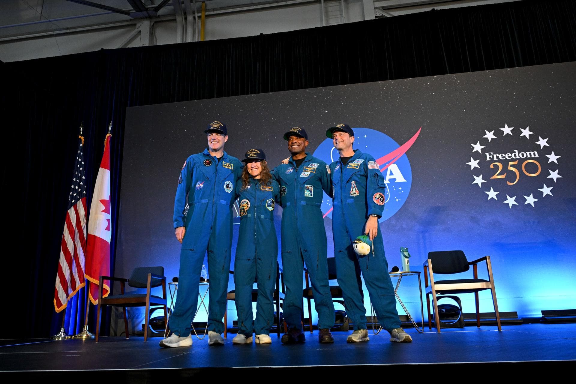NASA, Artemis II Mürettebatının Uçuş Sonrası Haber Konferansına Ev Sahipliği Yapacak
