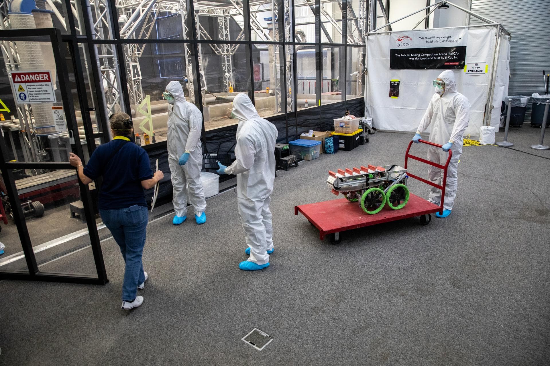 NASA, Medyayı Yıllık Lunabotics Robotik Yarışmasına Davet Ediyor