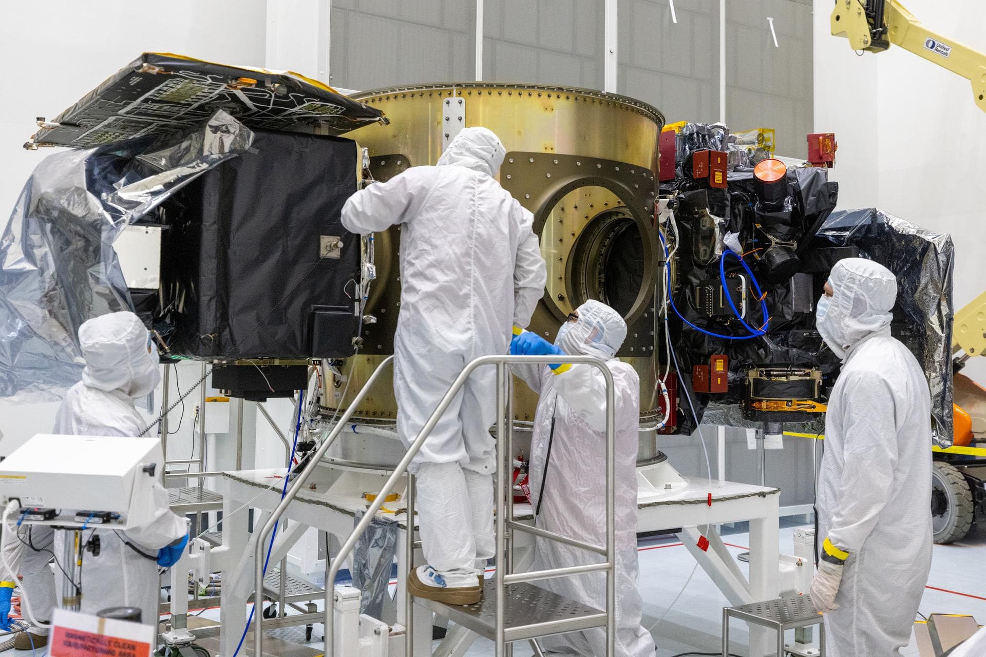 NASA Rideshares lansmandan önce entegre