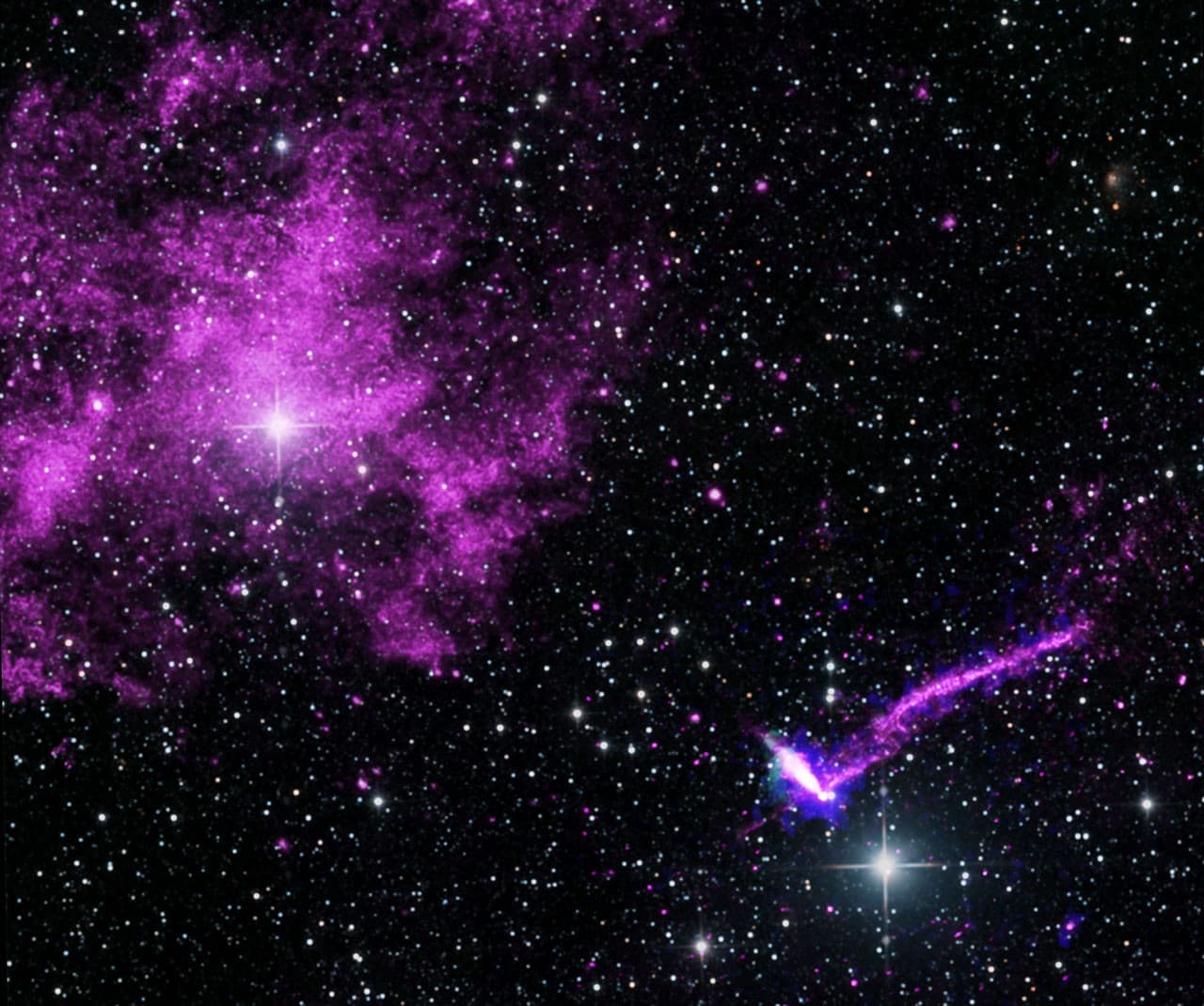 NASA Uzay Teleskobu 'Deniz Feneri' Pulsar'ın Manyetik Alanlarını Haritaladı