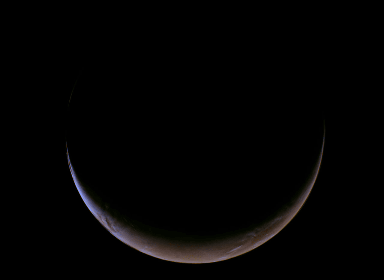 NASA'nın Psyche Misyonu Mars Hilalini Görüntülüyor
