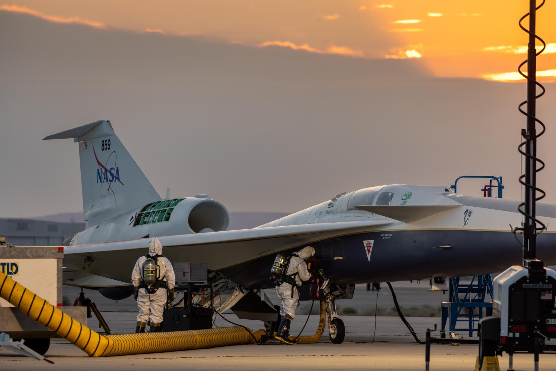 NASA'nın X-59, güvenlik hızında ilk uçuşa doğru hareket ediyor