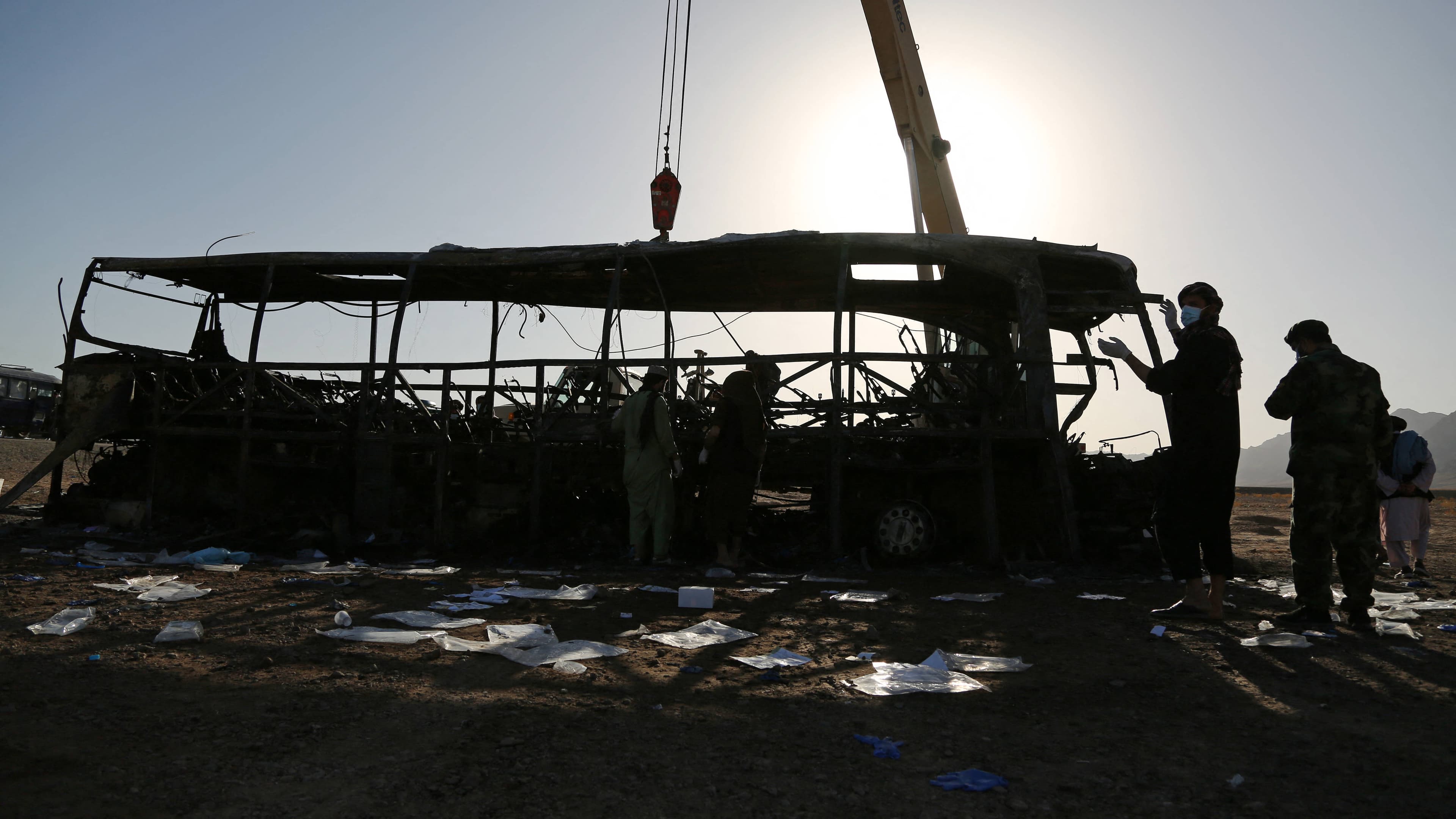 Nearly all fatalities from Afghanistan bus crash were deportees from Iran