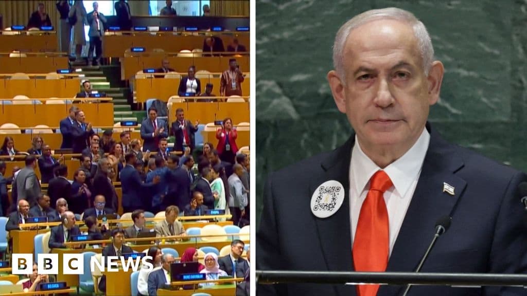 Netanyahu'nun BM konuşması nasıl ortaya çıktı?