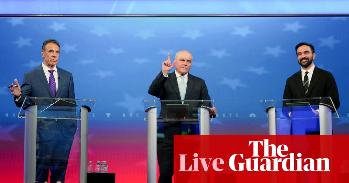 New York'ta son belediye başkanlığı tartışması: Mamdani, Cuomo ve Sliwa erken oylamadan önce yeniden yarışacak – canlı güncellemeler | New York