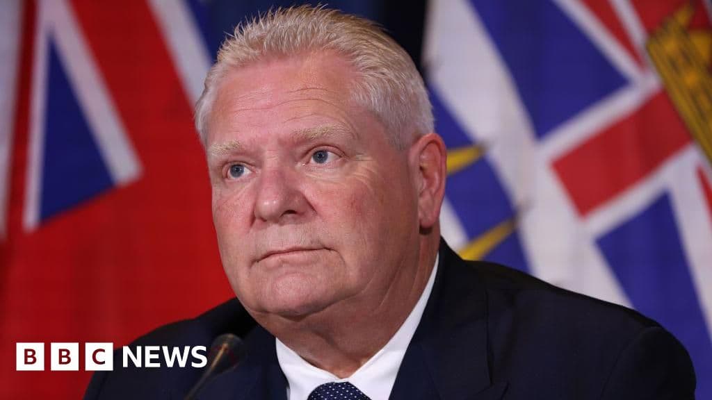 Ontario başbakanı, Trump'ı kızdıran tarife karşıtı reklamı duraklatacağını söyledi