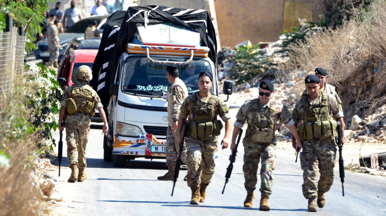 Palestinian factions hand over weapons from largest Lebanon refugee camp