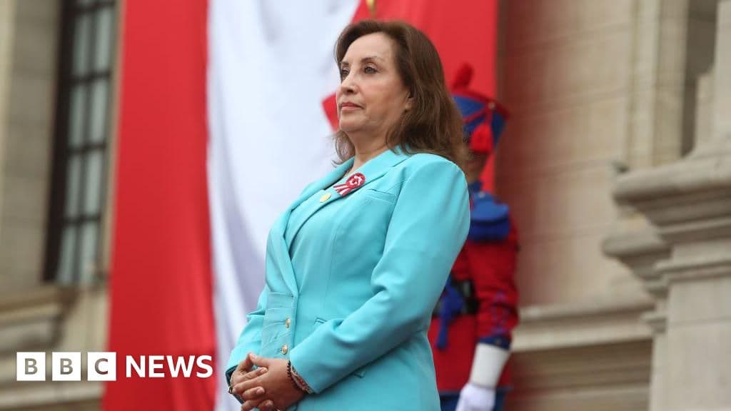 Peru Devlet Başkanı Dina Boluarte artan suçlar nedeniyle görevden alındı