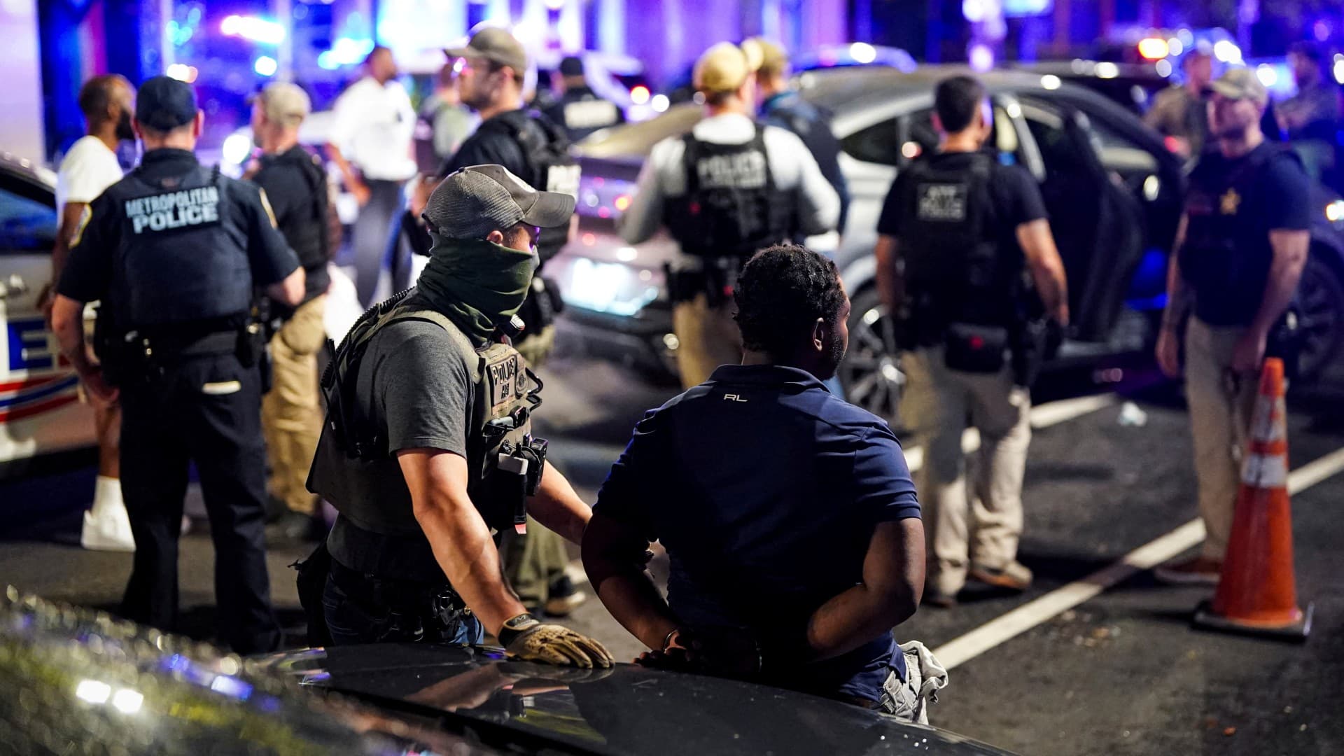 Police make 630 arrests in Washington as Trump federal takeover ramps up
