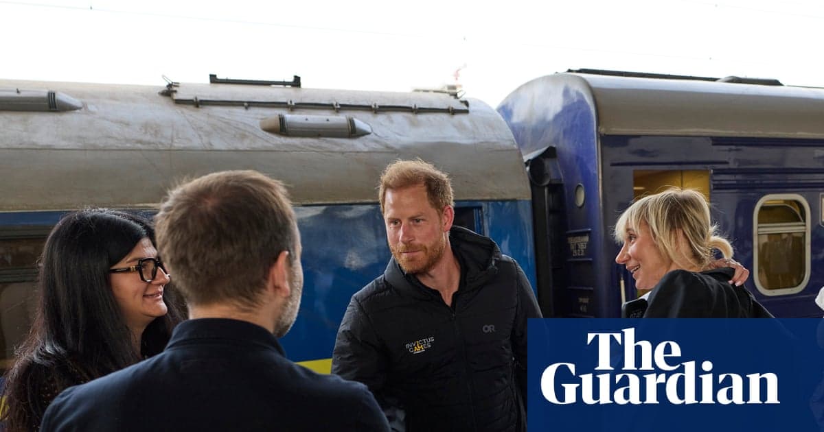 Prens Harry, Ukrayna'ya savaşta yaralanan binlerce destek taahhüdüne sürpriz ziyaret etti | Prens Harry