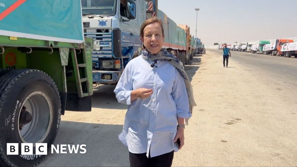 Rafah sınırında 5.000 yardım kamyonu izni bekliyor