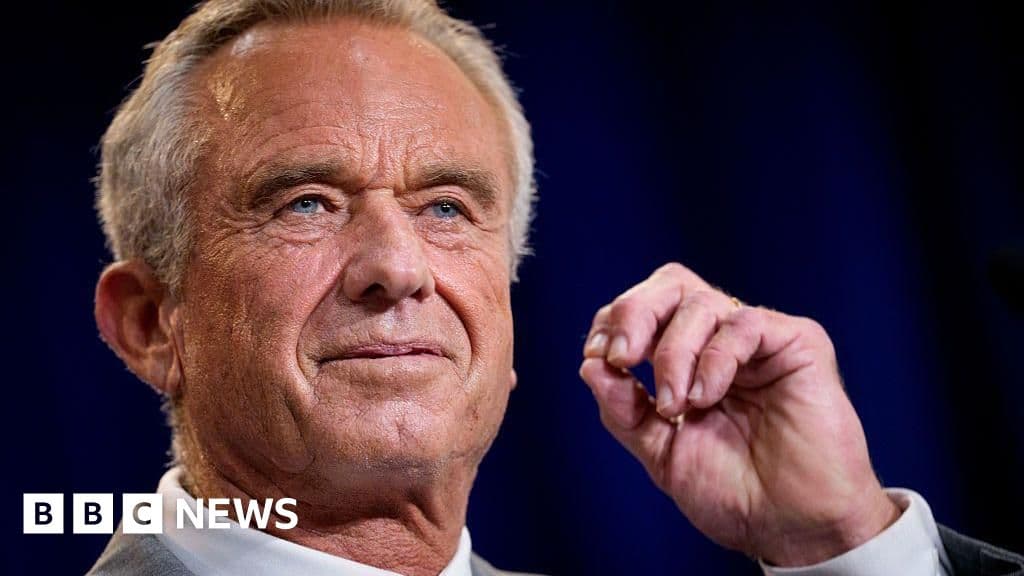RFK JR'nin mRNA aşısı finansmanı çekmek için hareketi büyük bir yanlış hesaplama olabilir mi?