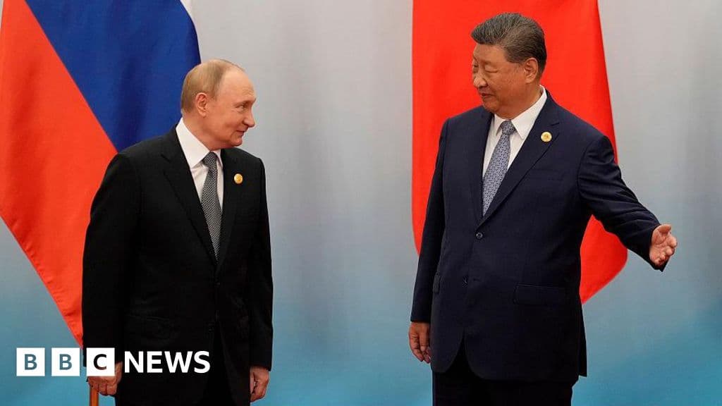 Rusya Vladimir Putin ve Çin'in Xi Jinping Pekin'de görüşmelere başlıyor