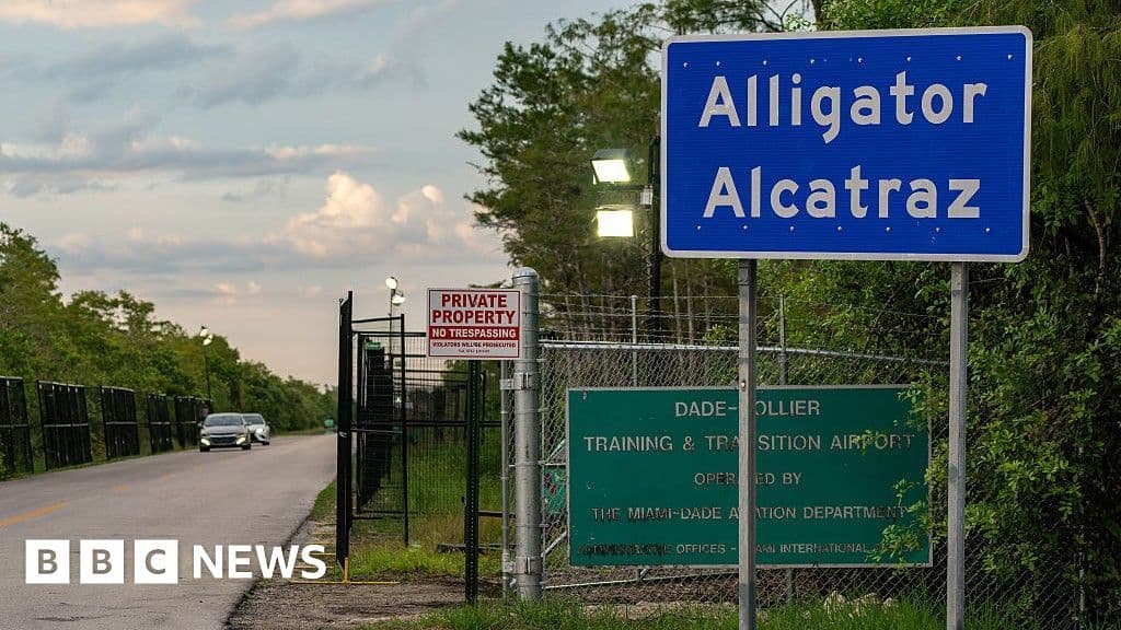 Son günlerinde kötü şöhretli 'timsah alcatraz' içinde hayat
