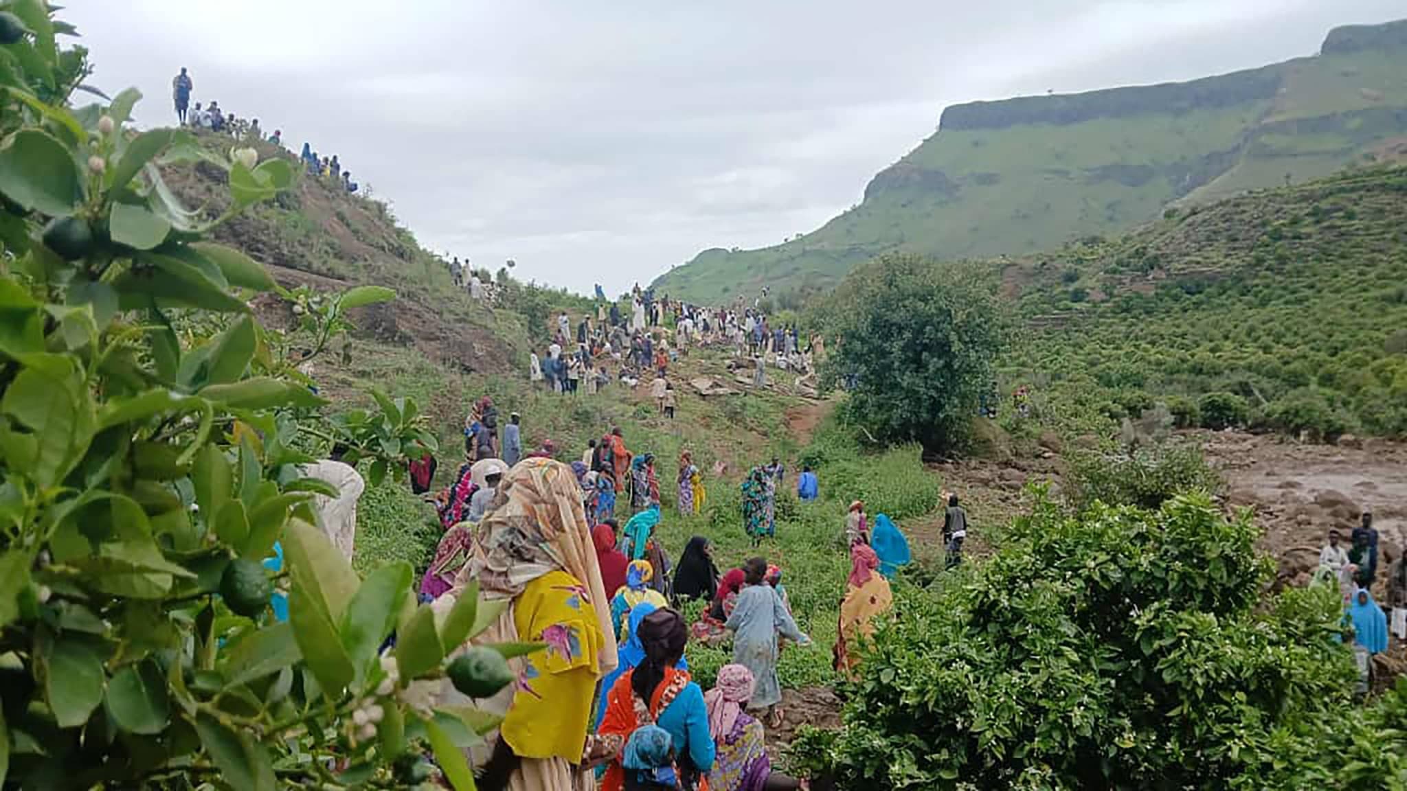 Sudan landslide erases entire village, with hundreds feared dead