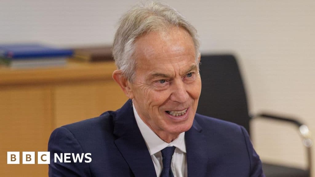 Tony Blair Geçiş Gazze Otoritesini yürütmek için tartışmalarda, BBC anlıyor