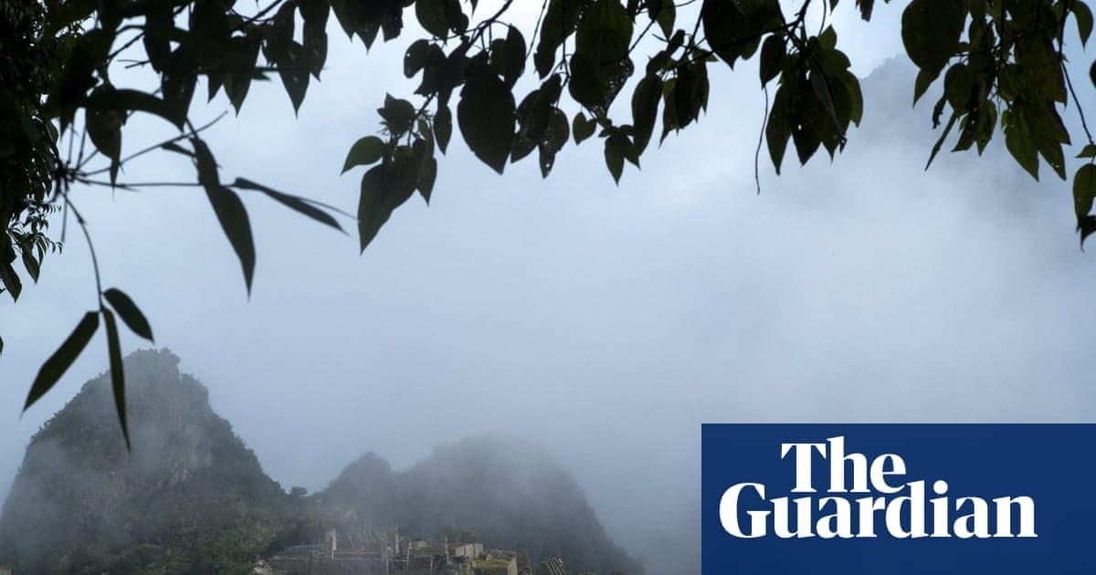 Tren Tracks Rocks Strand 900 Machu Picchu Turistler Protesto | Peru