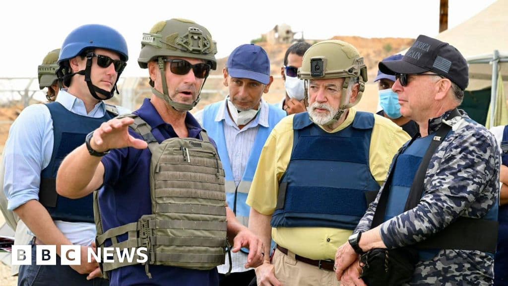 Trump Envoy Witkoff Tartışmalı Gazze Yardım Dağıtım Sitesini Ziyaretler