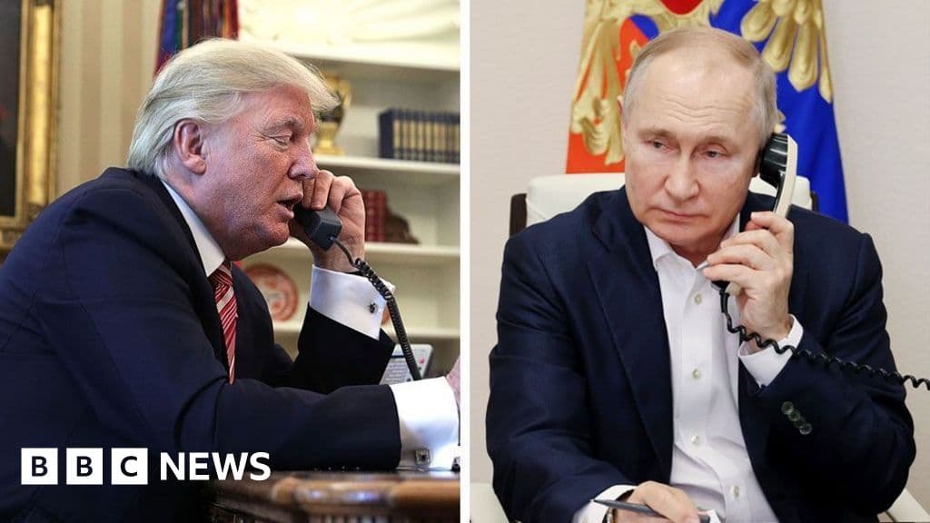 Trump, görüşme sırasında 'büyük ilerleme'nin ardından Putin'le tekrar görüşeceğini söyledi