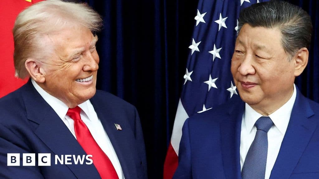 Trump, Güney Kore'de Xi ile 'harika' görüşmeyi memnuniyetle karşıladı