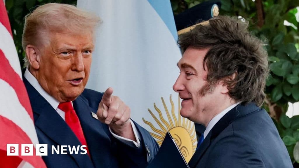 Trump, Milei kaybederse ABD'nin Arjantin'e yardım ederek 'zamanımızı boşa harcamayacağını' söyledi