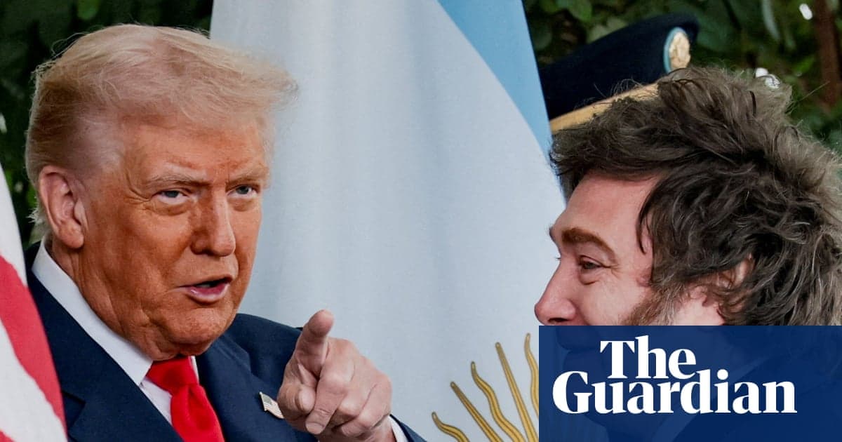 Trump, Milei'nin seçimi kaybetmesi halinde Arjantin'e ABD yardımını kesmekle tehdit ediyor | Donald Trump