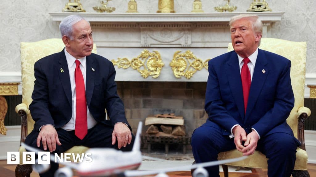 Trump, Netanyahu ile görüşmelerde yeni barış planını zorlayacak