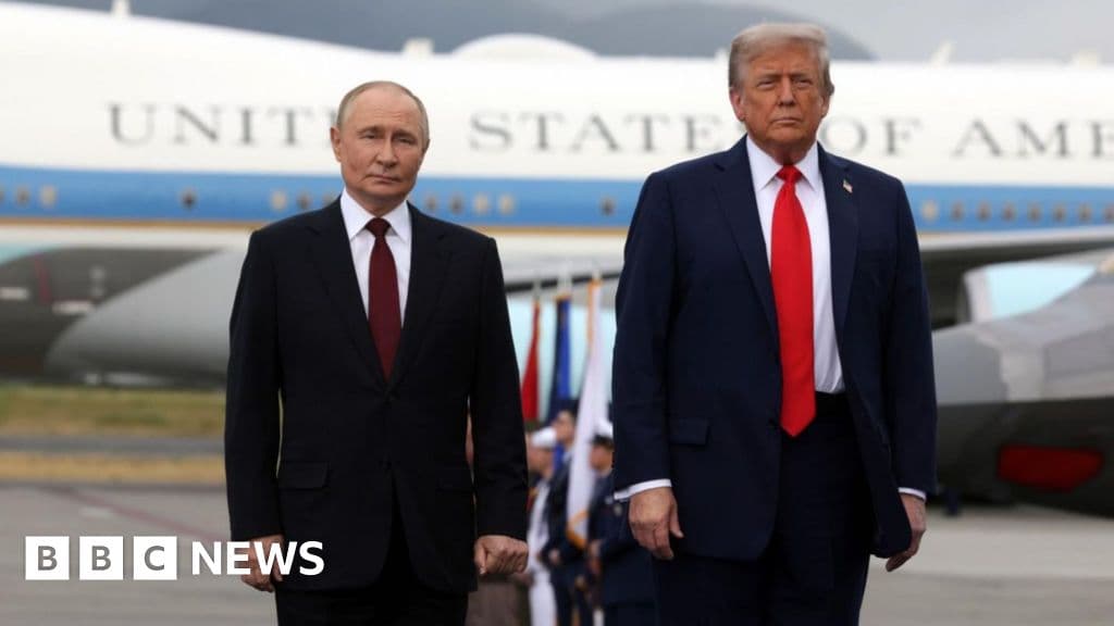 Trump-Putin Zirvesi nasıl ortaya çıktı ... 2 dakikadan az