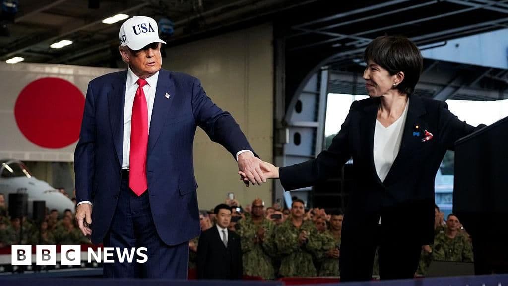 Trump, Sanae Takaichi ile görüştükten sonra Asya turunun Japonya ayağını sonlandırdı