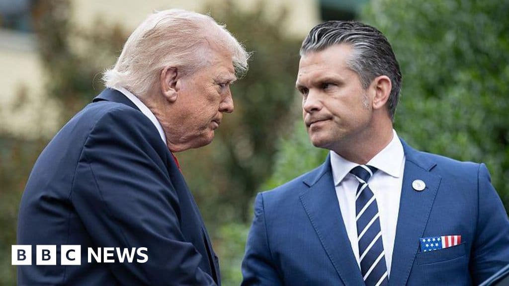 Trump ve Hegseth, alışılmadık askeri toplantıda en iyi ABD generallerine hitap etmek için