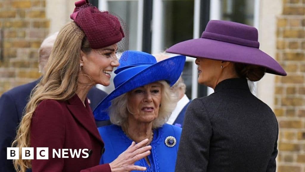 Trump ve Melania, Windsor'daki Royals ile buluşuyor