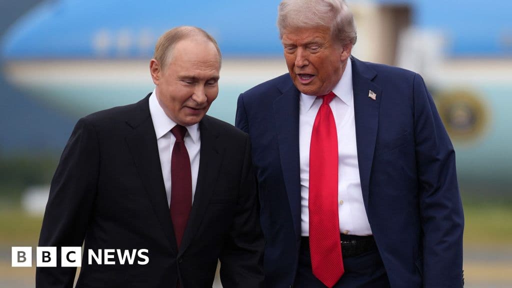 Trump ve Putin, Ukrayna görüşmelerinde hiçbir anlaşma yapmadan Alaska'dan ayrılıyor