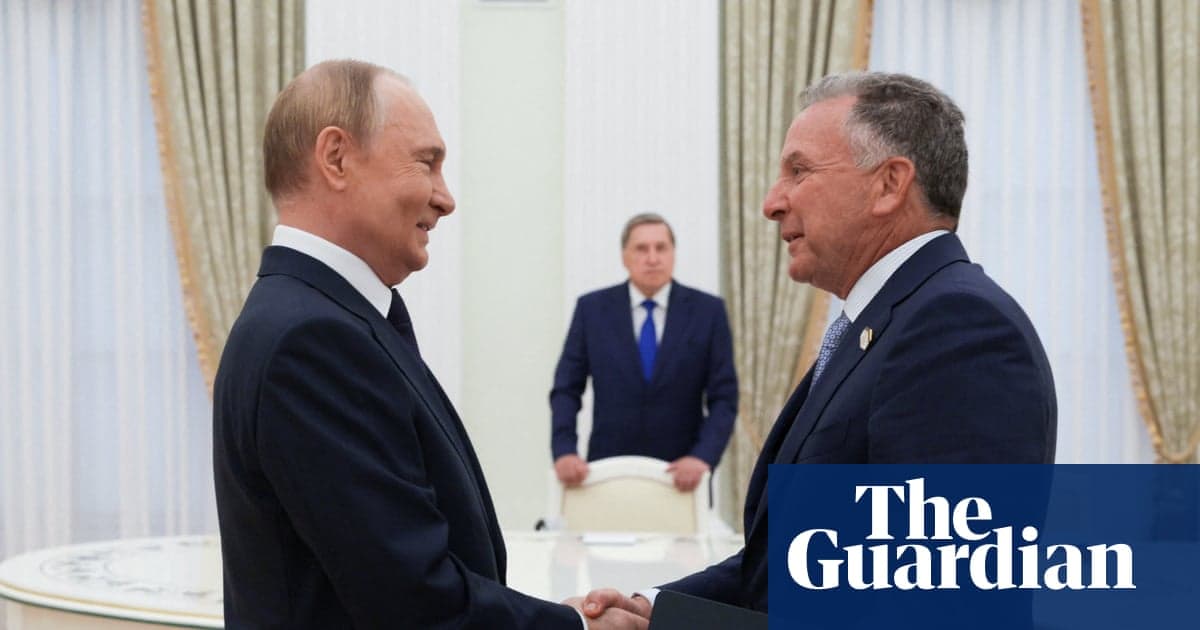 Trump, Witkoff'un Putin ile buluştuktan sonra 'büyük ilerlemeyi' Ukrayna ile görüşmek üzere karşılıyor | Rusya