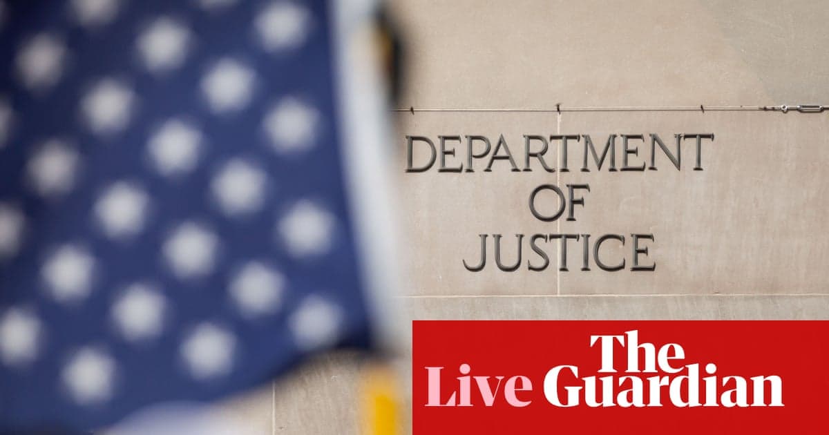 Trump yönetimi hakimleri büyük jüriler tarafından Epstein - ABD Siyaseti Live | ABD Haberleri