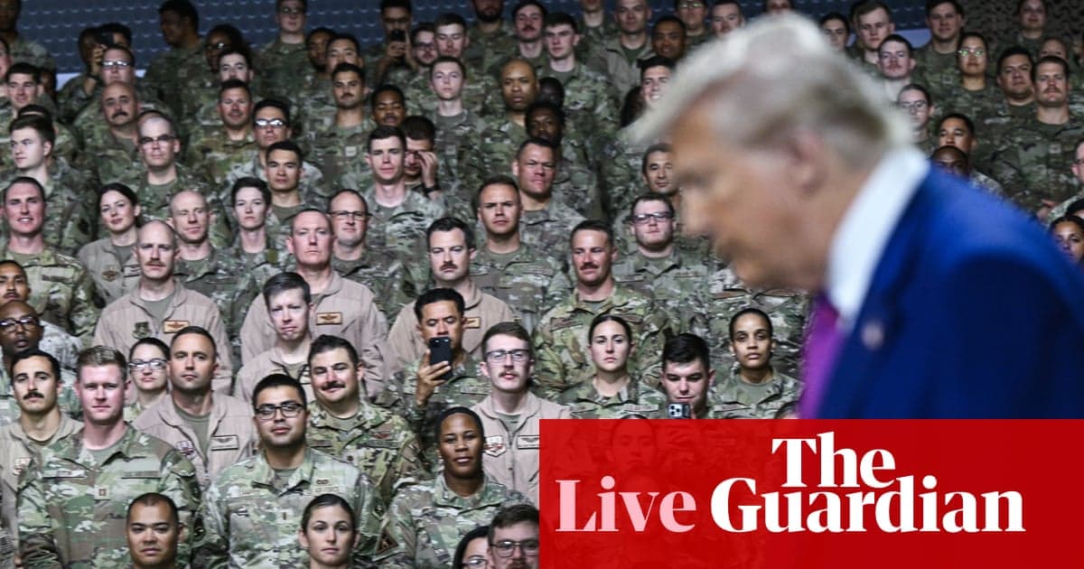 Trump'ın Savaş Bakanlığı yeniden markası 'ulusal güvenliği güçlendirmeyecek veya askeri personel yardım etmeyecek' - ABD Siyaseti Live | ABD Haberleri