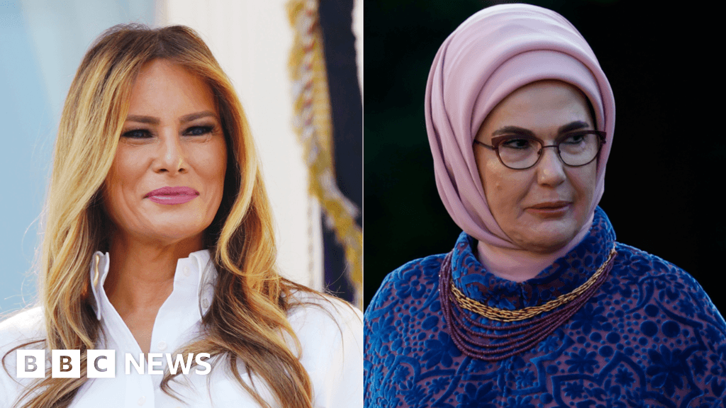 Türkiye'nin First Lady Ermine Erdoğan, Melania Trump'ı Gazze çocuklarına yönlendiriyor