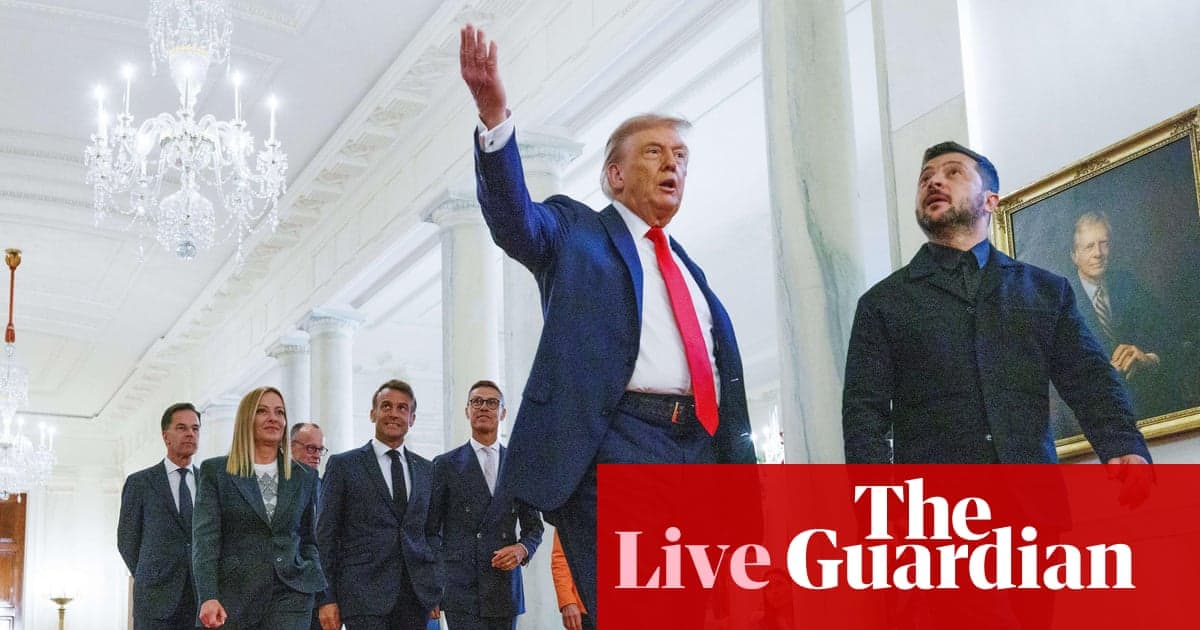 Ukrayna Canlı Güncellemeler: Trump ve Avrupalı Liderler Putin'i Zelenskyy Toplantısı'nı kabul etmek için basın | Ukrayna