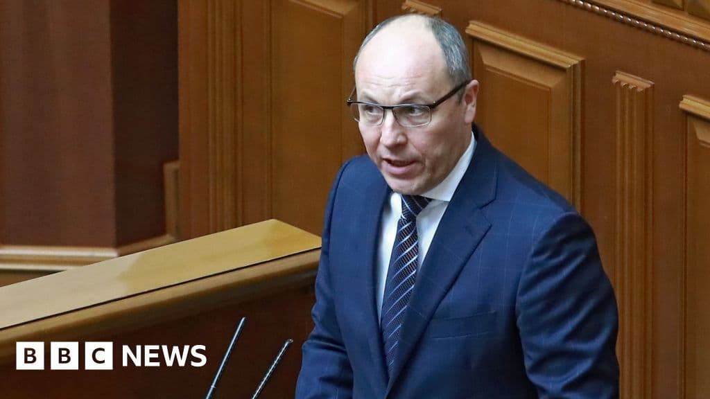 Ukraynalı politikacı Andriy Parubiy'in ölümcül atışından sonra tutuklama
