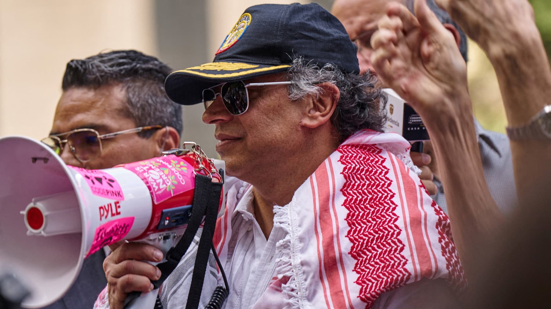 US revokes Colombian president's visa over remarks at pro-Palestine protest