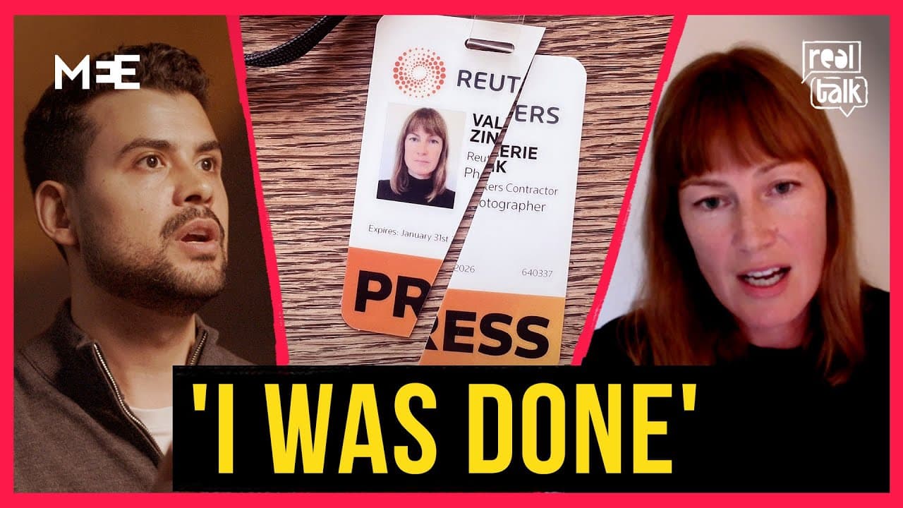 Valerie Zink: Why I quit and cut up my Reuters press card over Gaza