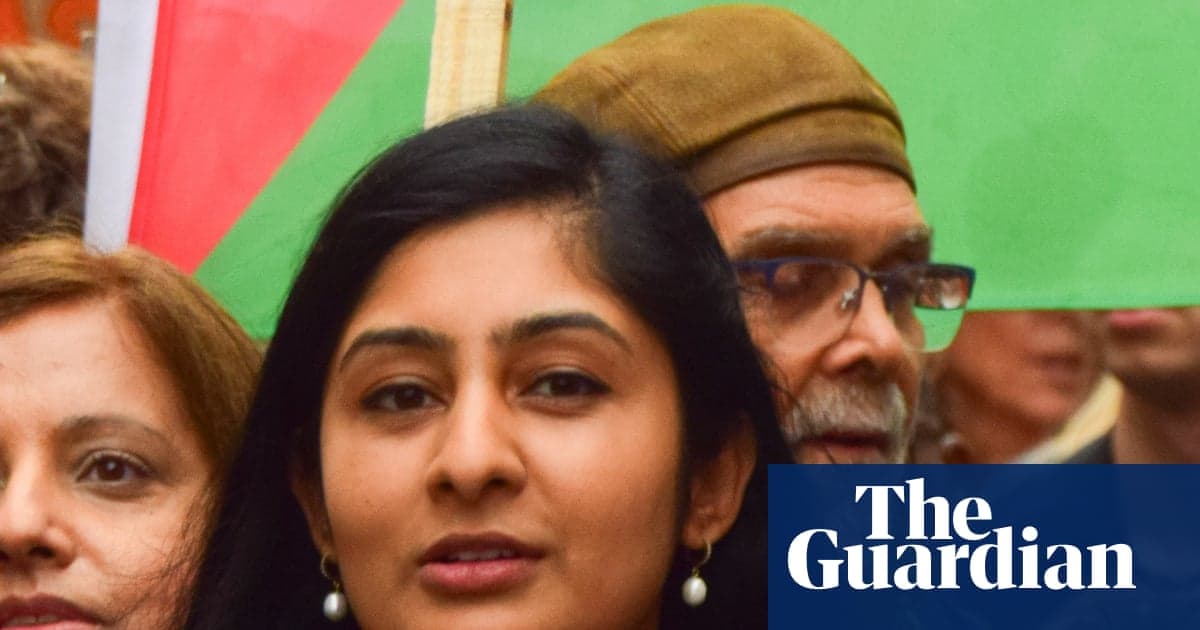 Zarah Sultana Jeremy Corbyn ile kan davası üzerinde yasal tehdit bırakacak | Zarah Sultana