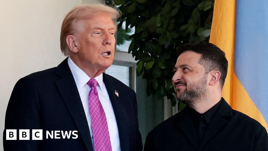 Zelensky, Beyaz Saray'daki 'açıkça' görüşmenin ardından Trump-Putin görüşmelerine katılmaya hazır