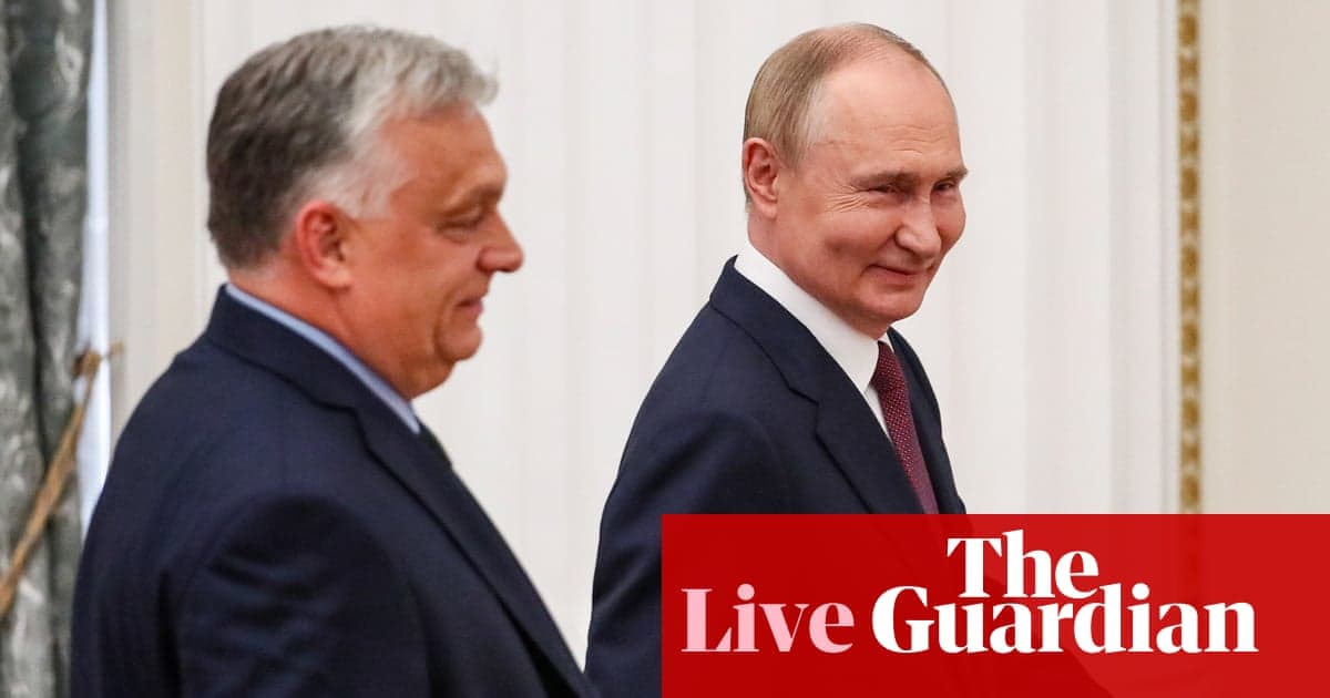 Zelenskyy Trump'la Beyaz Saray görüşmelerine hazırlanırken Orban Putin'le konuşacak – Avrupa canlı | Avrupa